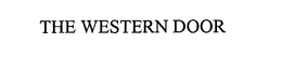 THE WESTERN DOOR trademark