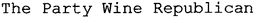 THE PARTY WINE REPUBLICAN trademark