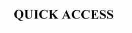 QUICK ACCESS trademark
