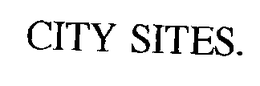 CITY SITES trademark