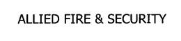 ALLIED FIRE & SECURITY trademark