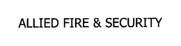ALLIED FIRE & SECURITY trademark
