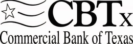 CBTX COMMERCIAL BANK OF TEXAS trademark