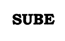 SUBE trademark