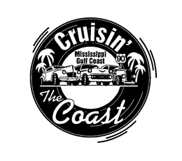 CRUISIN' THE COAST MISSISSIPPI GULF COAST trademark