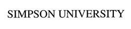 SIMPSON UNIVERSITY trademark