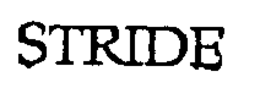 STRIDE trademark