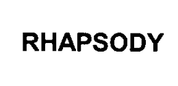 RHAPSODY trademark