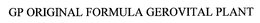 GP ORIGINAL FORMULA GEROVITAL PLANT trademark