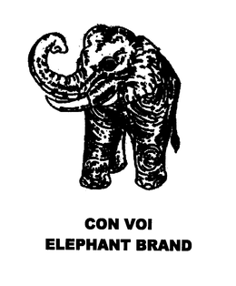 CON VOI ELEPHANT BRAND trademark