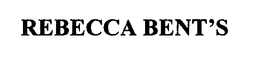 REBECCA BENT'S trademark
