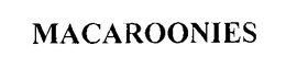 MACAROONIES trademark