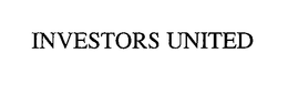 INVESTORS UNITED trademark
