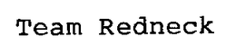 TEAM REDNECK trademark