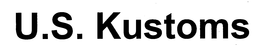 U.S.  KUSTOMS trademark