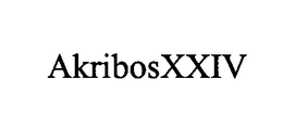 AKRIBOSXXIV trademark