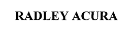 RADLEY ACURA trademark