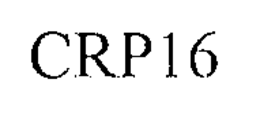 CRP16 trademark