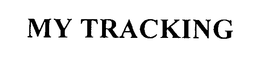 MY TRACKING trademark