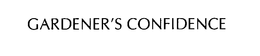 GARDENER'S CONFIDENCE trademark