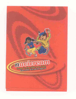 NUCICREAM CREMA DE CHOCOLATE PARA UNTAR CHOCOLATE CREAM TO SPREAD trademark