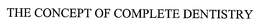 THE CONCEPT OF COMPLETE DENTISTRY trademark