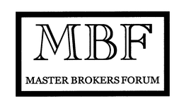 MBF MASTER BROKERS FORUM trademark