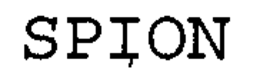SPION trademark