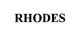 RHODES trademark