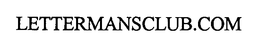 LETTERMANSCLUB.COM trademark