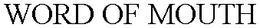 WORD OF MOUTH trademark