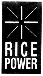 RICE POWER trademark