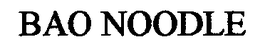 BAO NOODLE trademark