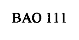 BAO 111 trademark
