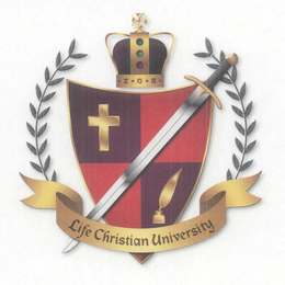 LIFE CHRISTIAN UNIVERSITY Z O E trademark