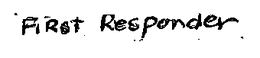 FIRST RESPONDER trademark
