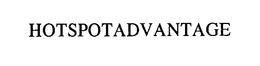 HOTSPOTADVANTAGE trademark