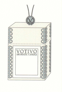 V VOTIVO AROMATIC CANDLE trademark