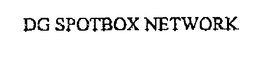 DG SPOTBOX NETWORK trademark