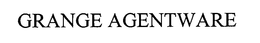 GRANGE AGENTWARE trademark