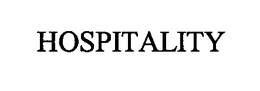 HOSPITALITY trademark