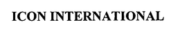 ICON INTERNATIONAL trademark