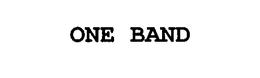 ONE BAND trademark