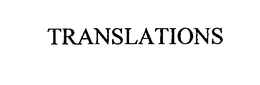 TRANSLATIONS trademark