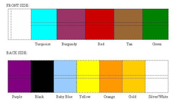 COLOR COMBINATION MARK trademark