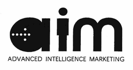 AIM ADVANCED INTELLIGENCE MARKETING trademark