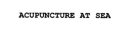 ACUPUNCTURE AT SEA trademark