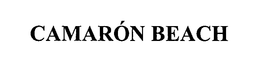 CAMARÓN BEACH trademark