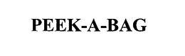 PEEK-A-BAG trademark