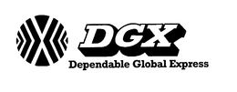 X DGX DEPENDABLE GLOBAL EXPRESS trademark